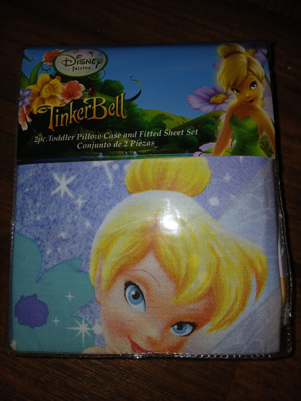 New Tinkerbell 2pc Toddler Bed Set